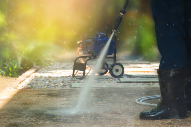 Post-Construction Pressure Washing in De Leon, TX